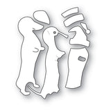 PoppyStamps Standing Dachshund craft die