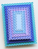 PoppyStamps Fine Eyelet Frames craft die