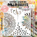 S40 AALL & Create #27 - 6"X6" STENCIL - DOILY