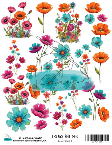 Le Chaos Créatif Les Mystérieuses, autocollant