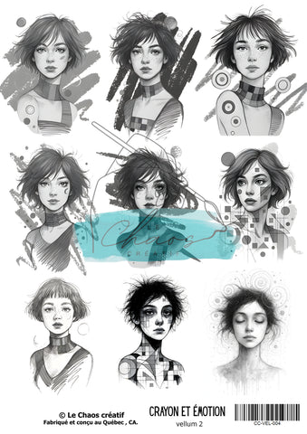 Le Chaos Créatif Crayons et émotions, Vellum 2