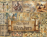 Scrapbook Resource Co -  7 x 6 Inches Paper Pad - Ancient Wonders