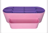 Ink Station Wide Desk Organizer: Magenta / Black