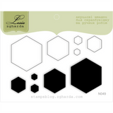 Lesia Zgharda Design set "Hexagons + honeycombs"