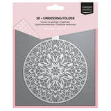 Vaessen Creative • 3D Embossing Folder Christmas Bauble 15x15cm