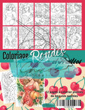 Le Chaos Créatif Coloriage Rondes et Fruitées