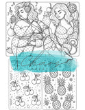 Le Chaos Créatif Coloriage Rondes et Fruitées