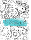 Le Chaos Créatif Coloriage Rondes et Fruitées