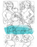 Le Chaos Créatif Coloriage Rondes et Fruitées