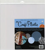 Grafix Craft Plastic Sheets 12"X12" 4/Pkg  .007