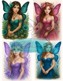 Le Chaos Créatif- album collage- Les Fées du collage – Les papillons, Vol. 3