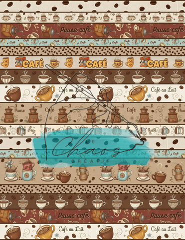 Le Chaos Créatif Jamais sans mon café, washi tape