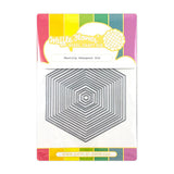WAFFLE FLOWER X NINA YANG Nesting Hexagons Die