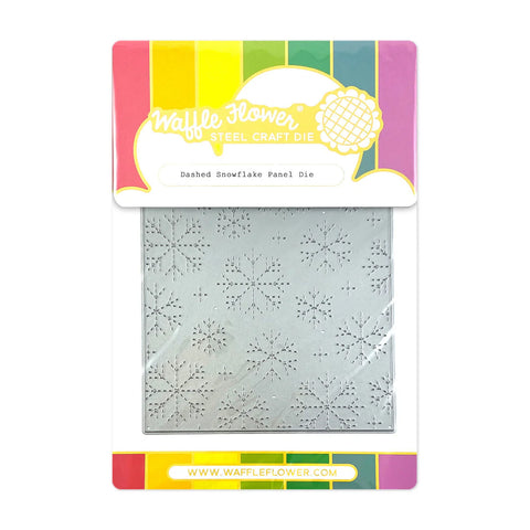 WAFFLE FLOWER X GALINA FILIPPENKO Dashed Snowflake Panel Die
