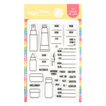 WAFFLE FLOWER X JJ BOLTON Supply Swatching Stamp Set