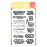 Waffle Flower x JJ Bolton Inside Sentiments Thank You Stamp Set