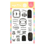 Waffle Flower Love Potion Stamp Set