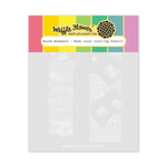 Waffle Flower x Susan Bates Round Bookmark - Book Lover Coloring Stencil