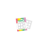 Waffle Flower Postage Collage Miniature Die-n-stencil