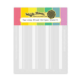 Waffle Flower Two-step Mixed Stripes Stencil