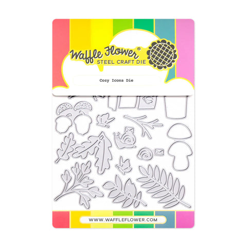 WAFFLE FLOWER X GALINA FILIPPENKO Cozy Icons Die