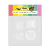 WAFFLE FLOWER X GALINA FILIPPENKO Postage Collage Baking Fun Stencil