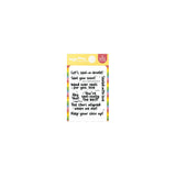Waffle Flower Seal-a-brate Sentiments Stamp Set