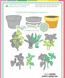 Waffle Flower Happy Herbs Die