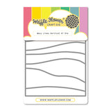 Waffle Flower x Galina Filippenko Wavy Lines Vertical A7 Die