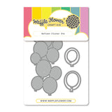Waffle Flower Die, Balloon Cluster