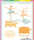 Waffle Flowers Ballerina Music Box Die