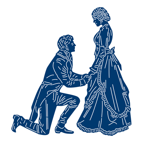 Tattered Lace Lord & Lady Die Set