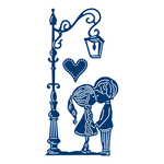 Tattered Lace Lamplight Love Die Set