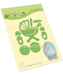 Lea’bilitie Cut and Embossing Die - Baby Carriage