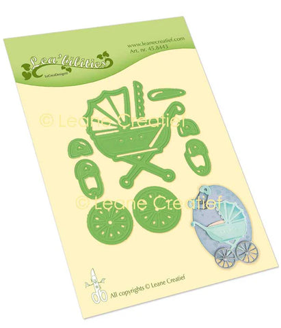 Lea’bilitie Cut and Embossing Die - Baby Carriage