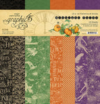 Graphic 45 12x12 Patterns & Solids - Midnight Tales