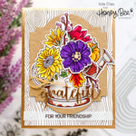 Honey Bee Stamps Garden Harvest Florals - 6x6 Stamp Set