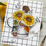 Honey Bee Stamps Garden Harvest Florals - 6x6 Stamp Set