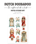 Dutch Doobadoo DDBD A4 Transparent Stickers Merry & Brigh