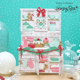 Honey Bee Lovely Layers: Hoosier Cabinet - Holiday Add-On -Stand-Alone Dies