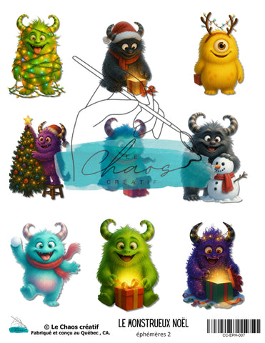 Le Chaos Créatif Le Monstrueux Noël, éphémères 2