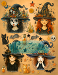 Le Chaos Créatif- album collage- À vos chapeaux, prêtes, collez !