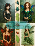 Le Chaos Créatif- album collage- Les Fées du collage – Les insectes, Vol. 2