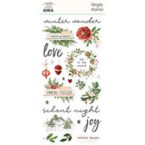Simple Stories Simple Vintage Evergreen Memories - Foam Stickers