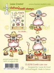 Leane Creatief LeCreaDesign Combi Clear Stamp Cute Cow