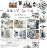 Craft O'Clock Jolly Season 12x12-inch Paper Pack