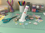 Ink Station Single Bottle Glue Holder: Magenta / 4 ounce