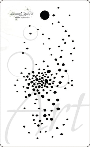 Maremi's Tag Stencil 'TINY DOTS'