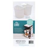We R A La Cart Small Hanging Cups 2/Pkg White