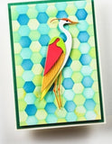Birch Press Block Print Majestic Heron
